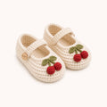 Crochet Mary Jane Shoes – Cherry