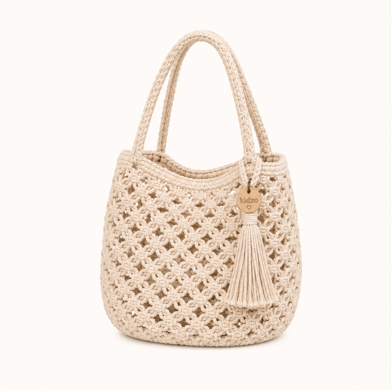 Crochet Tote Bag – Macramé Cotton